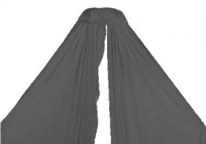 Aerial Silk 8m grey