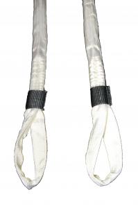 Aerial straps set 3,5m white